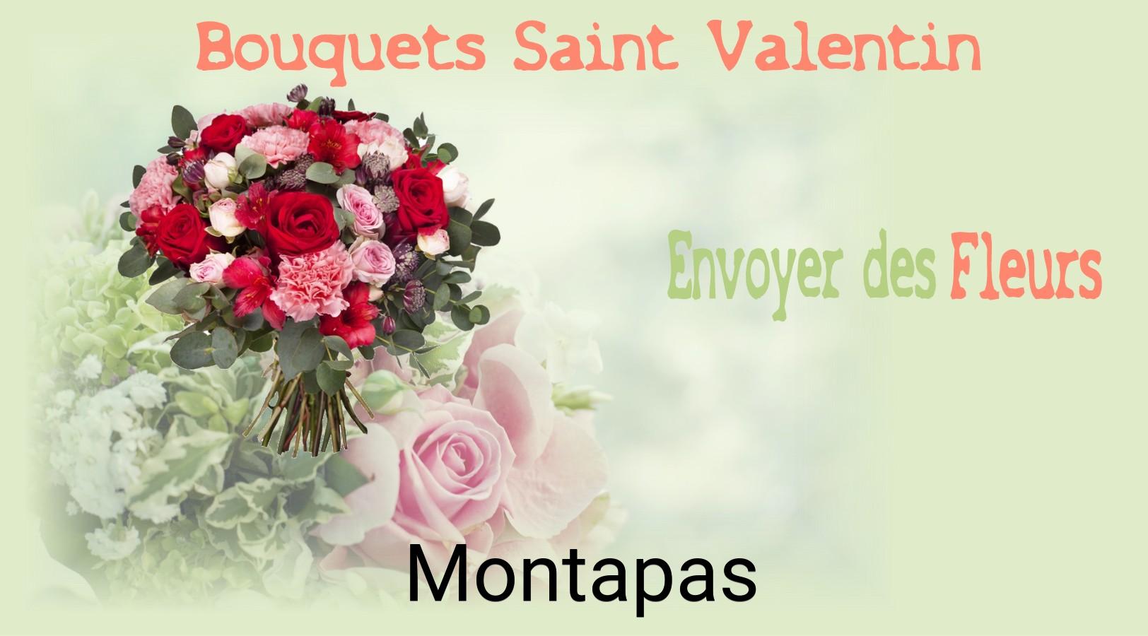 Roses de Saint-Valentin livrées à Montapas